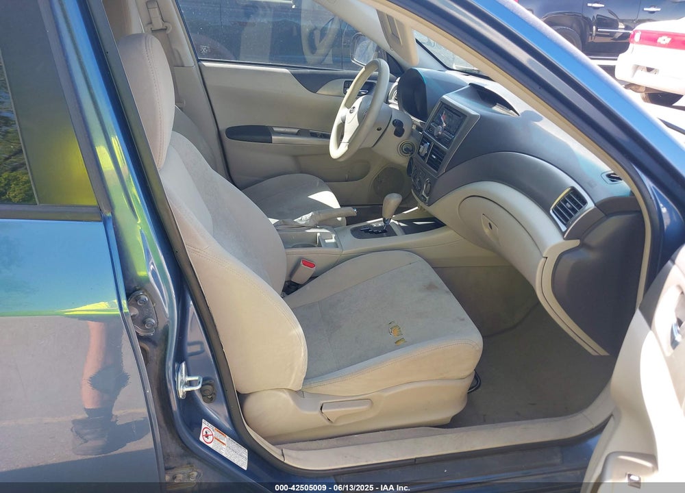 2008 SUBARU IMPREZA VIN: JF1GH61678H805123