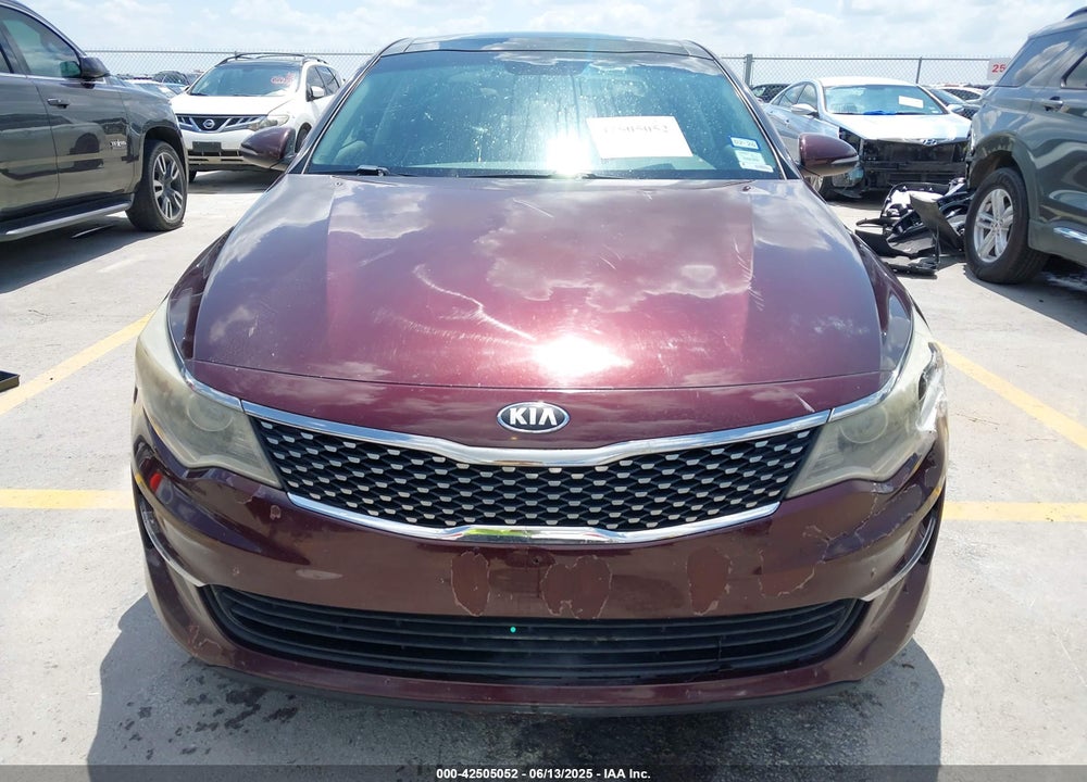2016 KIA OPTIMA VIN: 5XXGU4L35GG005896