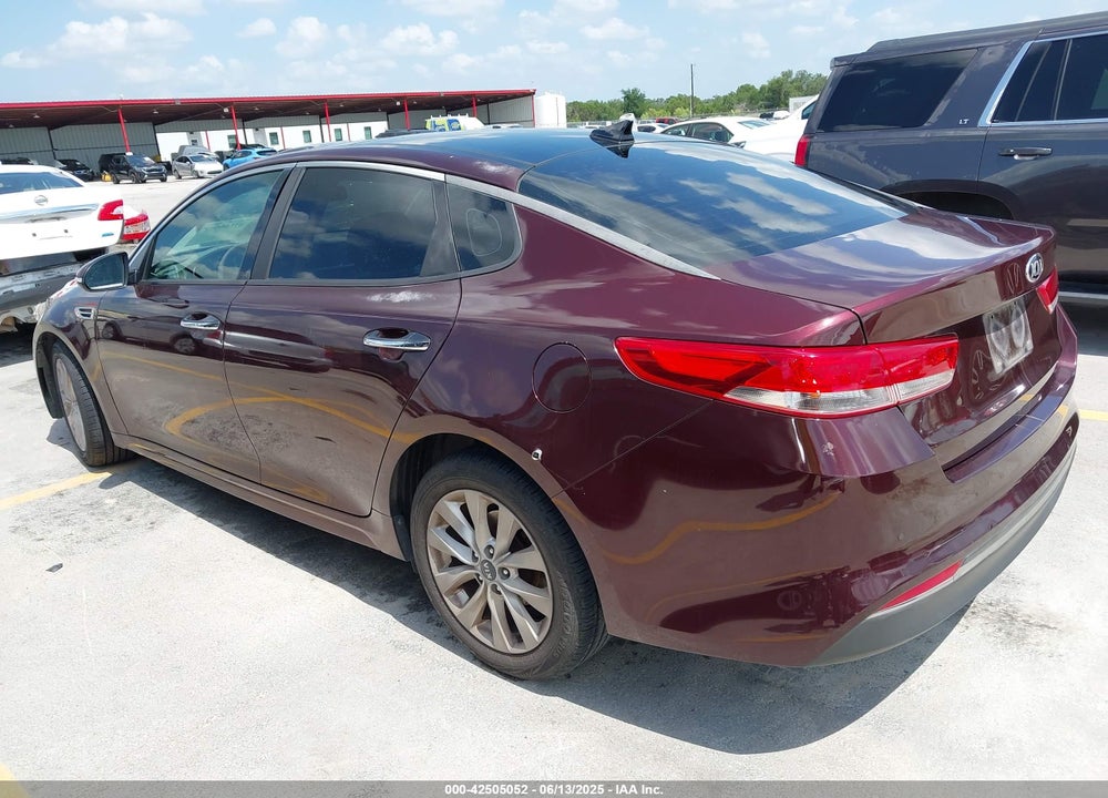 2016 KIA OPTIMA VIN: 5XXGU4L35GG005896
