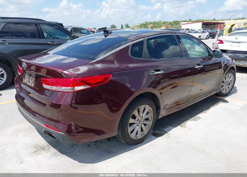 2016 KIA OPTIMA VIN: 5XXGU4L35GG005896