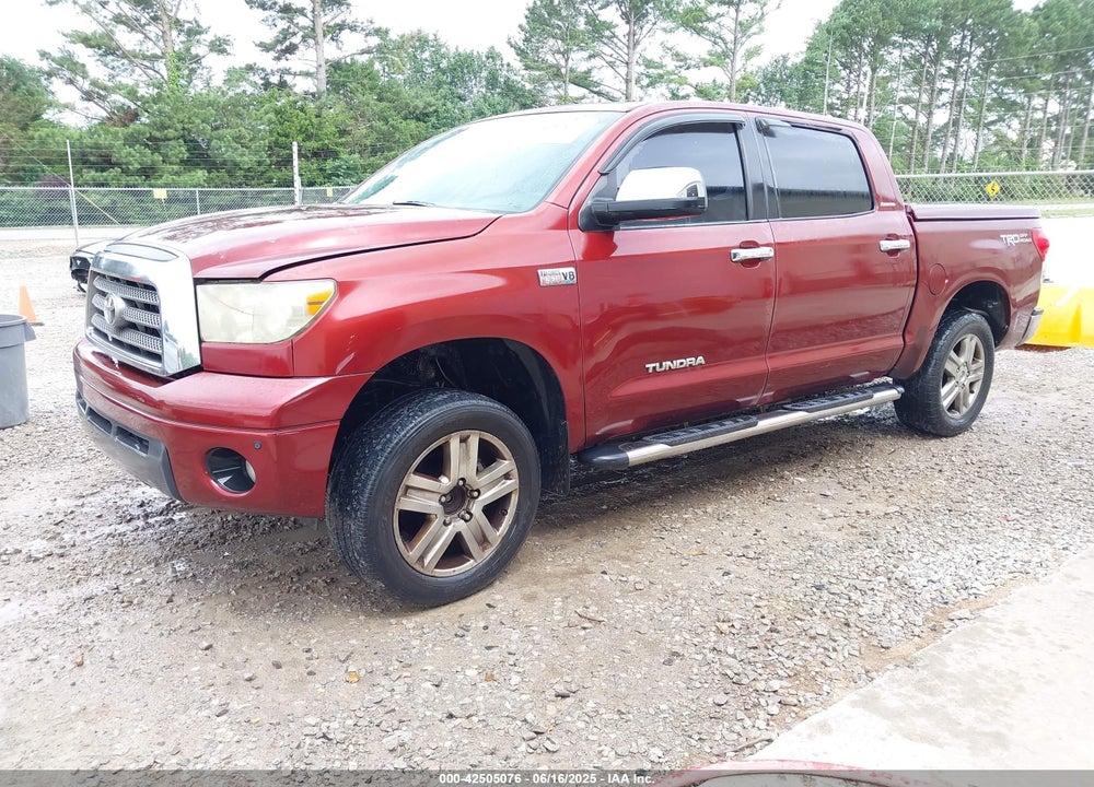 2008 TOYOTA TUNDRA LIMITED 5.7L V8 VIN: 5TFEV58188X043800