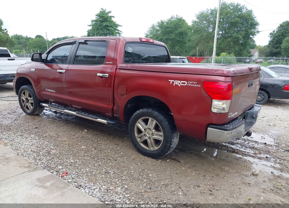 2008 TOYOTA TUNDRA LIMITED 5.7L V8 VIN: 5TFEV58188X043800