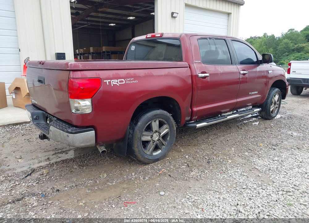 2008 TOYOTA TUNDRA LIMITED 5.7L V8 VIN: 5TFEV58188X043800