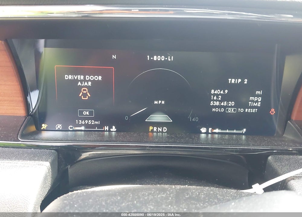 2019 LINCOLN NAVIGATOR VIN: 5LMJJ2LT6KEL03348