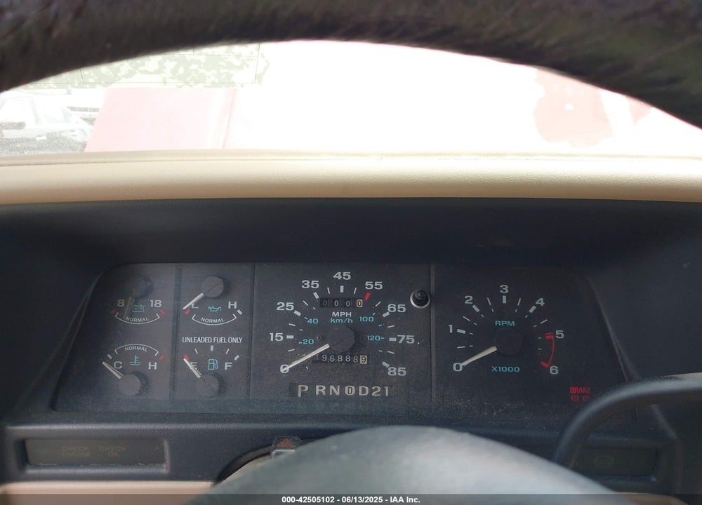 1994 FORD EXPLORER VIN: 1FMCU24X6RUD62453