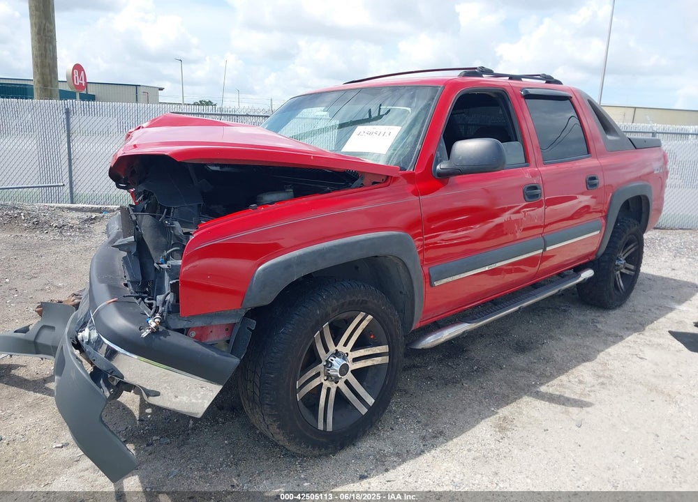 2003 CHEVROLET AVALANCHE 1500 VIN: 3GNEK13T93G305807