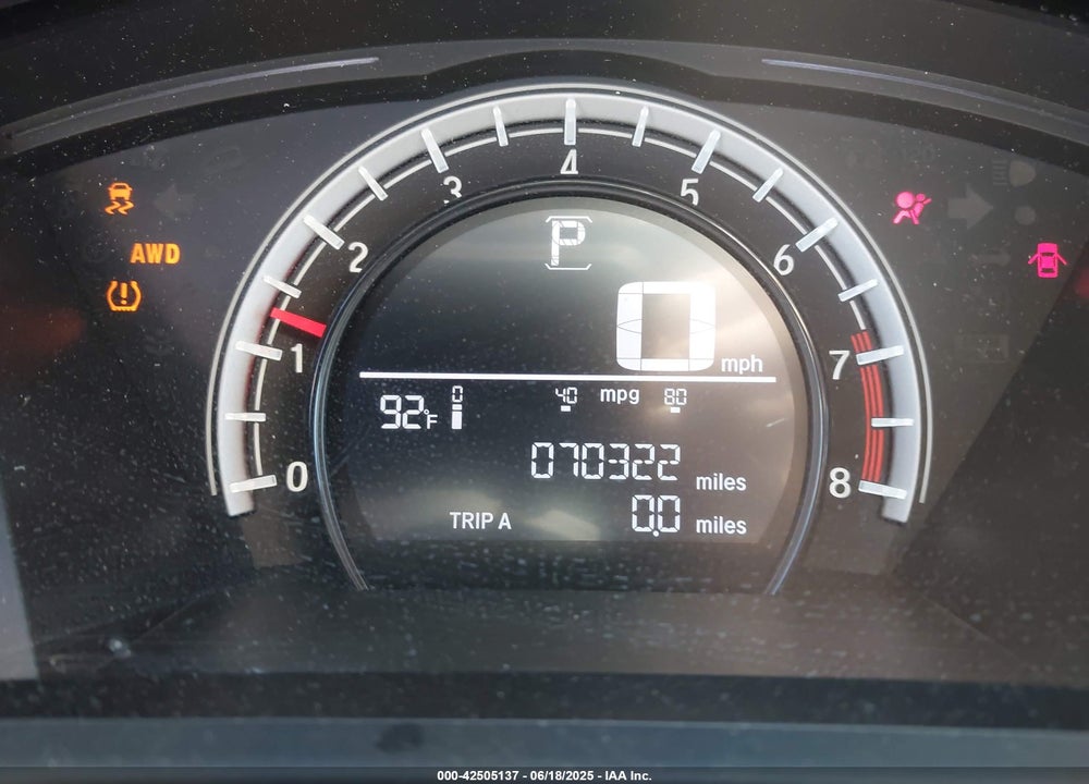 2017 HONDA CR-V VIN: 2HKRW6H31HH220866