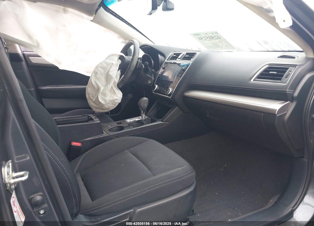 2019 SUBARU LEGACY VIN: 4S3BNAF66K3030617