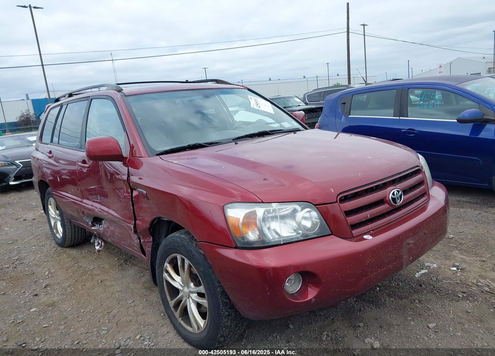 2004 TOYOTA HIGHLANDER LIMITED V6 VIN: JTEEP21A740052361