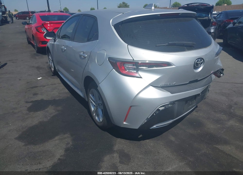 2019 TOYOTA COROLLA VIN: JTNK4RBE0K3045768