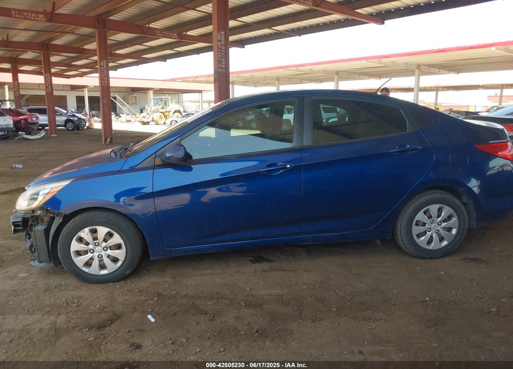 2016 HYUNDAI ACCENT VIN: KMHCT4AE6GU019026