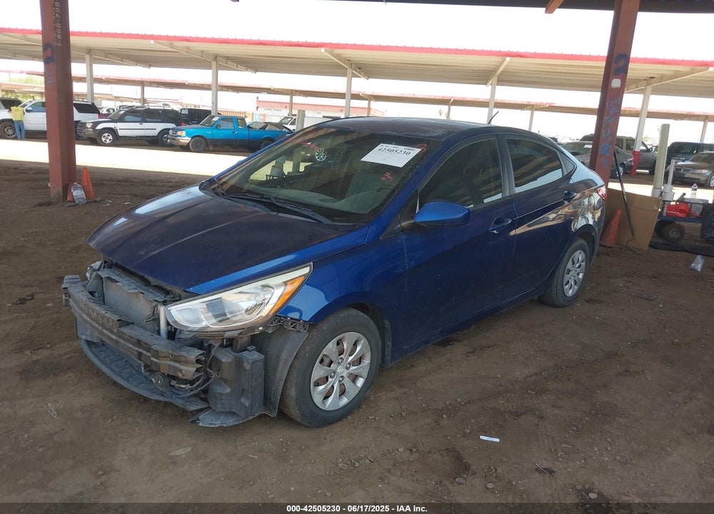 2016 HYUNDAI ACCENT VIN: KMHCT4AE6GU019026