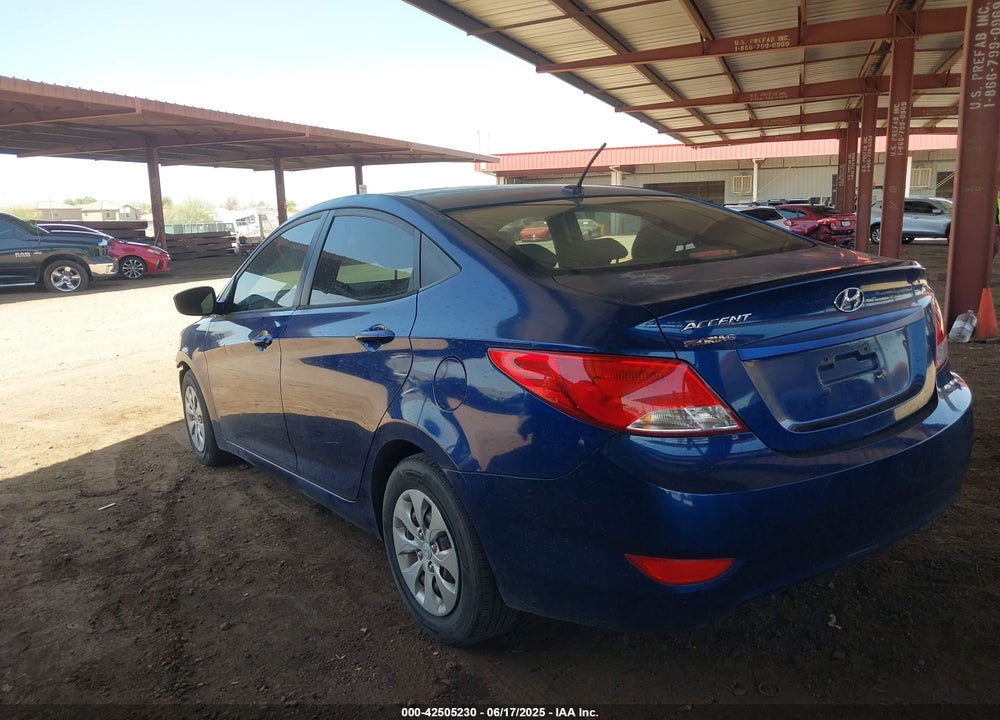 2016 HYUNDAI ACCENT VIN: KMHCT4AE6GU019026