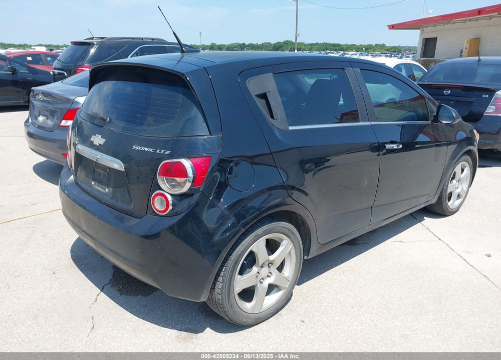 2012 CHEVROLET SONIC 2LZ VIN: 1G1JE6SH2C4217728
