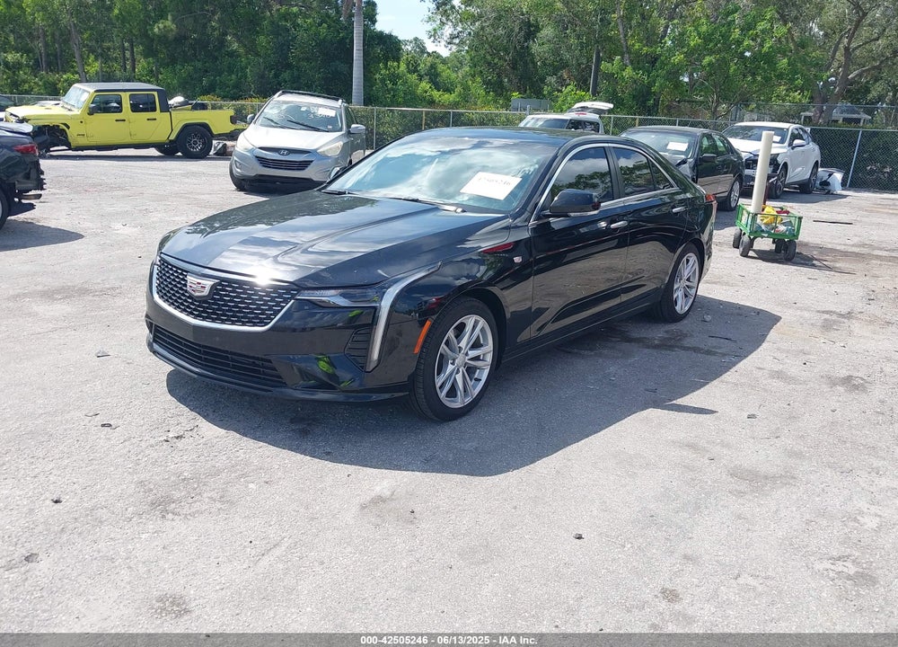 2022 CADILLAC CT4 LUXURY VIN: 1G6DJ5RK1N0137152