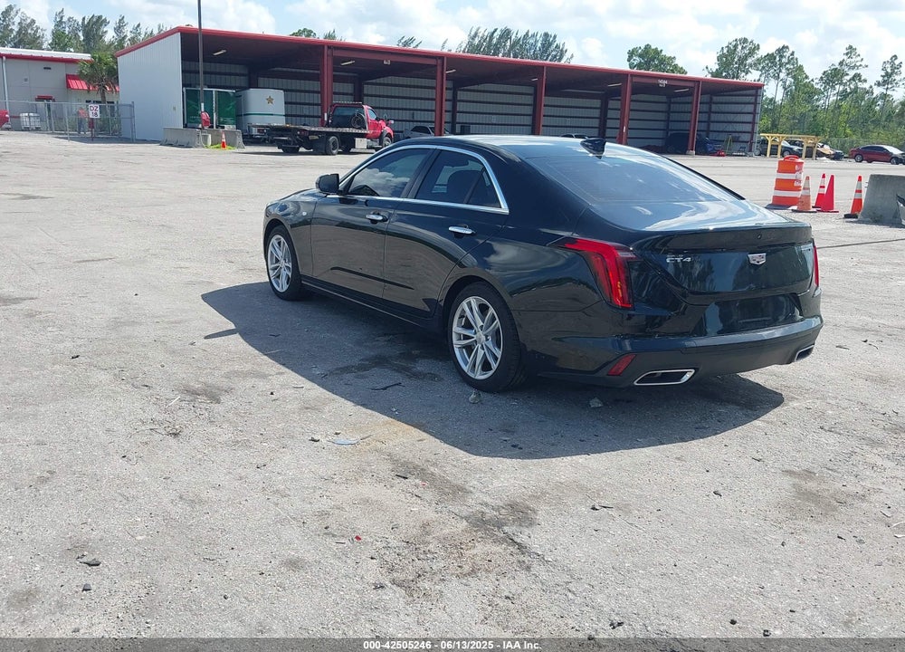2022 CADILLAC CT4 LUXURY VIN: 1G6DJ5RK1N0137152