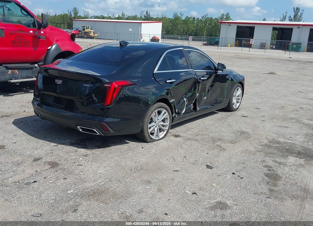 2022 CADILLAC CT4 LUXURY VIN: 1G6DJ5RK1N0137152