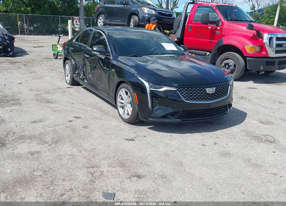 2022 CADILLAC CT4 LUXURY VIN: 1G6DJ5RK1N0137152