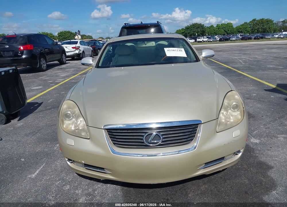 2006 LEXUS SC 430 VIN: JTHFN48Y569004951