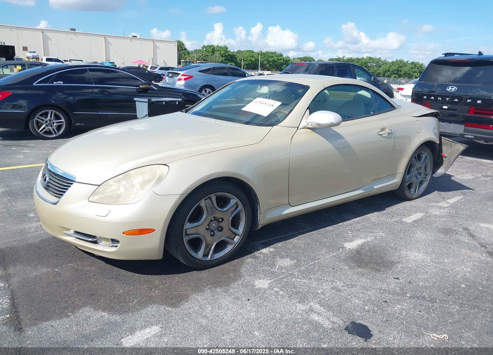 2006 LEXUS SC 430 VIN: JTHFN48Y569004951