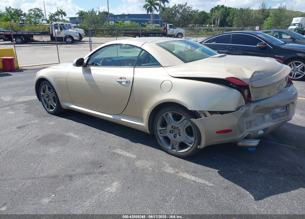 2006 LEXUS SC 430 VIN: JTHFN48Y569004951