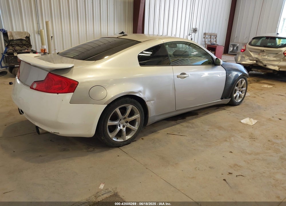 2005 INFINITI G35 VIN: JNKCV54E35M422747