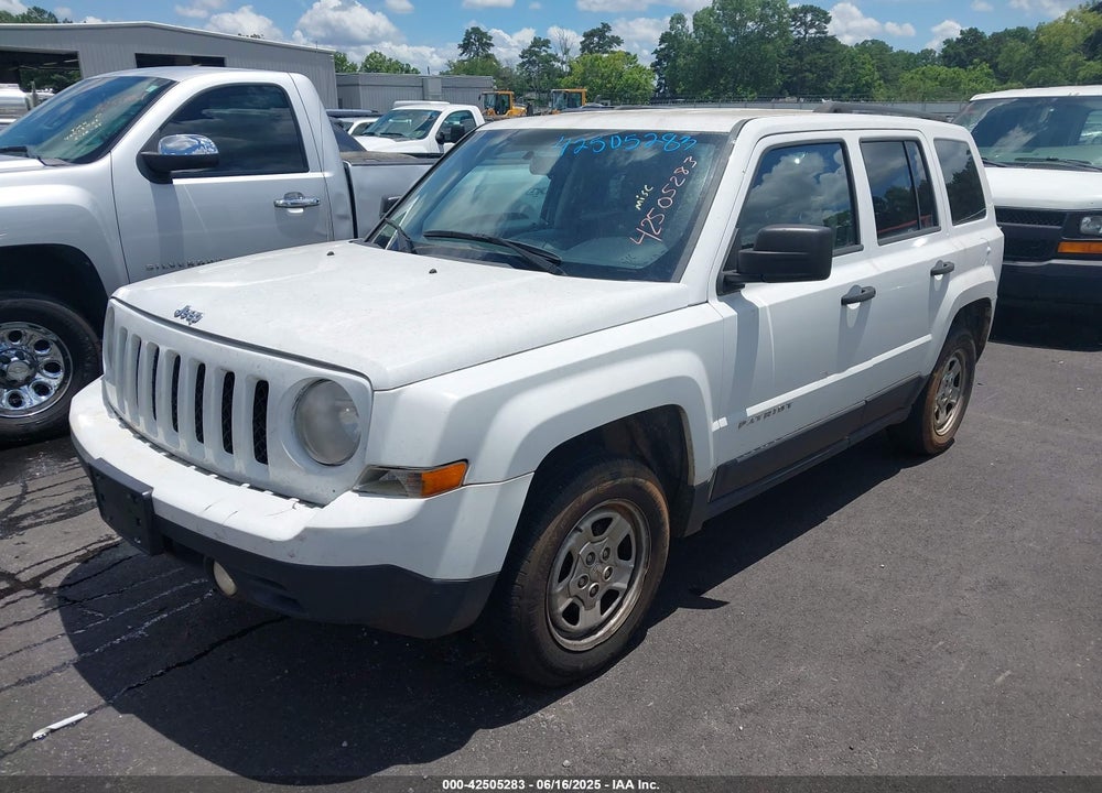 2013 JEEP PATRIOT VIN: 1C4NJPBA1DD124830