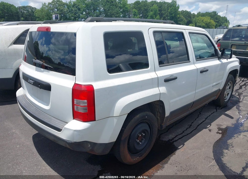 2013 JEEP PATRIOT VIN: 1C4NJPBA1DD124830