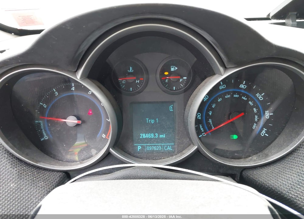 2011 CHEVROLET CRUZE 1LT VIN: 1G1PF5S93B7297287