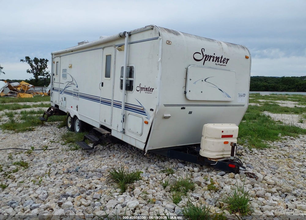 2002 KEYSTONE RV SPRINTER 274 RLS VIN: 4YDT2742721204574