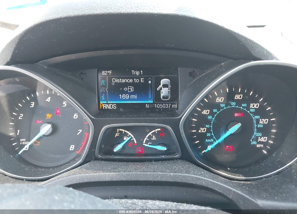 2016 FORD ESCAPE VIN: 1FMCU0JX0GUB07111