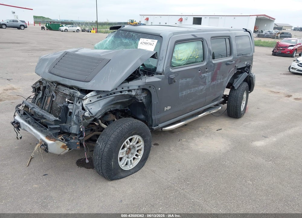 2008 HUMMER H3 SUV VIN: 5GTEN13E988143541