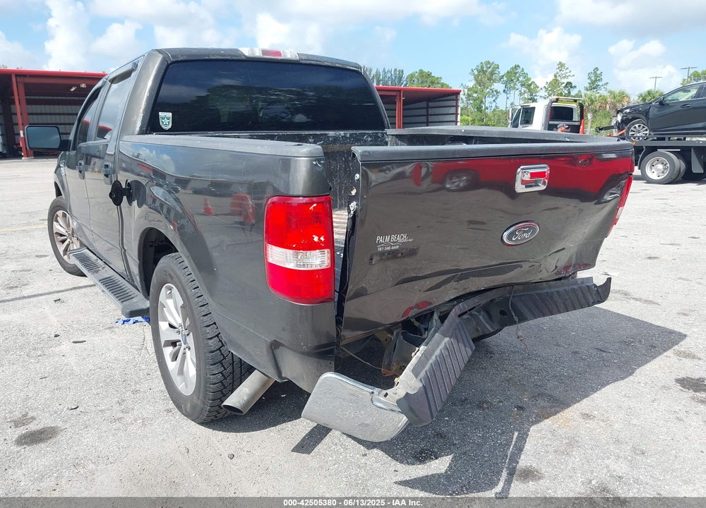 2007 FORD F-150 XLT VIN: 1FTRW12W57FB87756