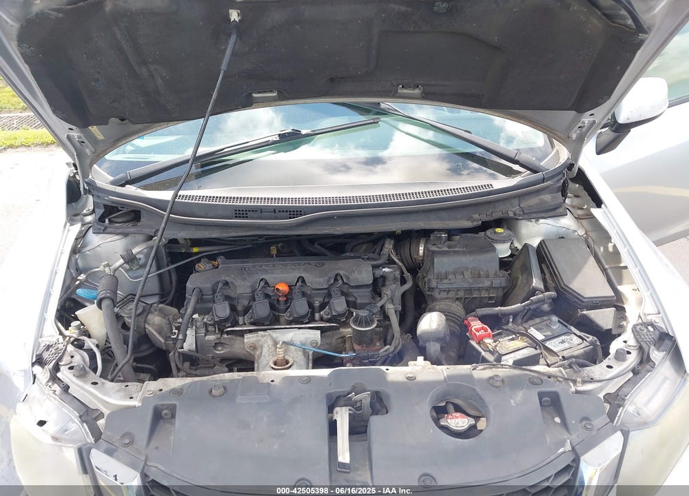2013 HONDA CIVIC LX VIN: 19XFB2F52DE100651