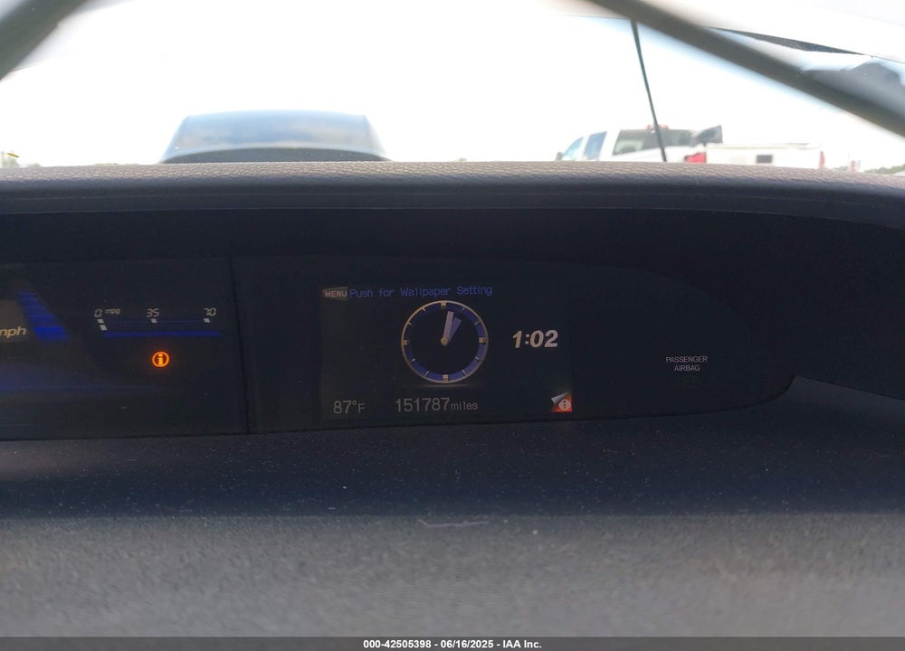 2013 HONDA CIVIC LX VIN: 19XFB2F52DE100651
