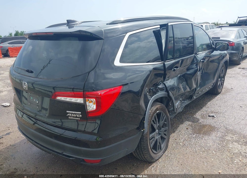 2021 HONDA PILOT VIN: 5FNYF6H21MB086016