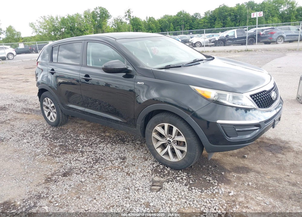 2016 KIA SPORTAGE LX VIN: KNDPBCAC9G7863206
