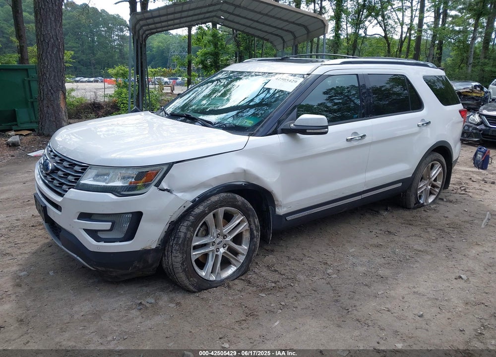2016 FORD EXPLORER VIN: 1FM5K7F88GGC17640