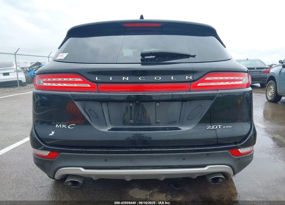 2018 LINCOLN MKC VIN: 5LMCJ3D98JUL33084