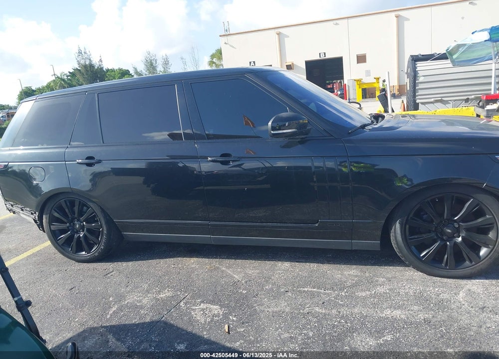 2015 LAND ROVER RANGE ROVER 5.0L V8 SUPERCHARGED VIN: SALGS3TF0FA202892