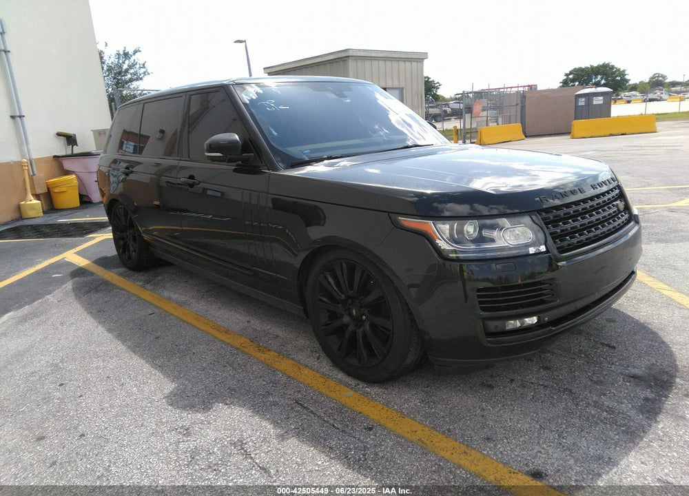 2015 LAND ROVER RANGE ROVER 5.0L V8 SUPERCHARGED VIN: SALGS3TF0FA202892
