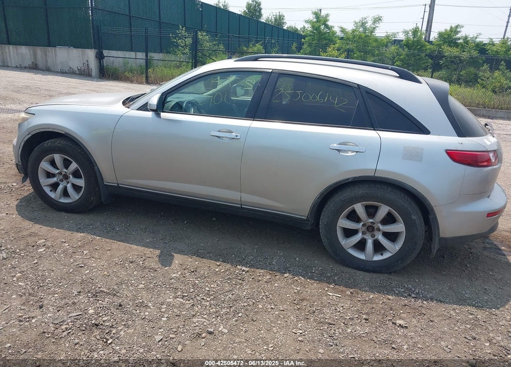2004 INFINITI FX35 VIN: JNRAS08W24X215724