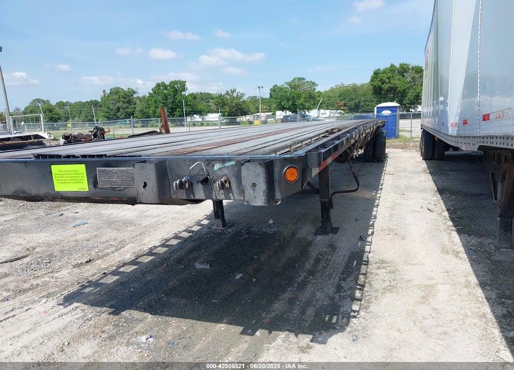 2001 GREAT DANE TRAILERS FLATBED VIN: 1GRDM96261M017503