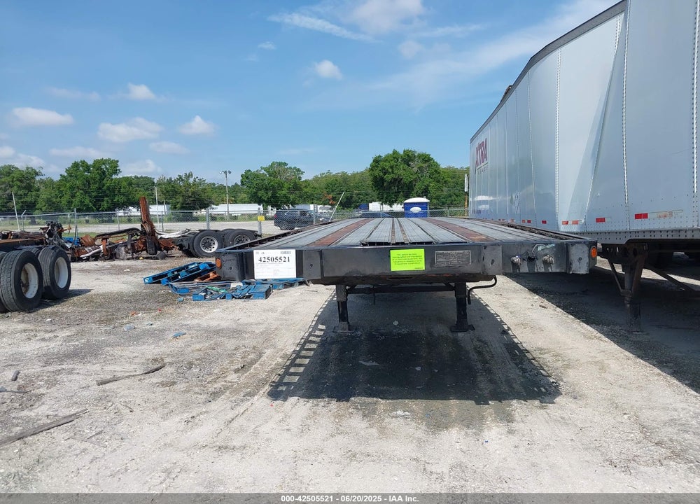 2001 GREAT DANE TRAILERS FLATBED VIN: 1GRDM96261M017503