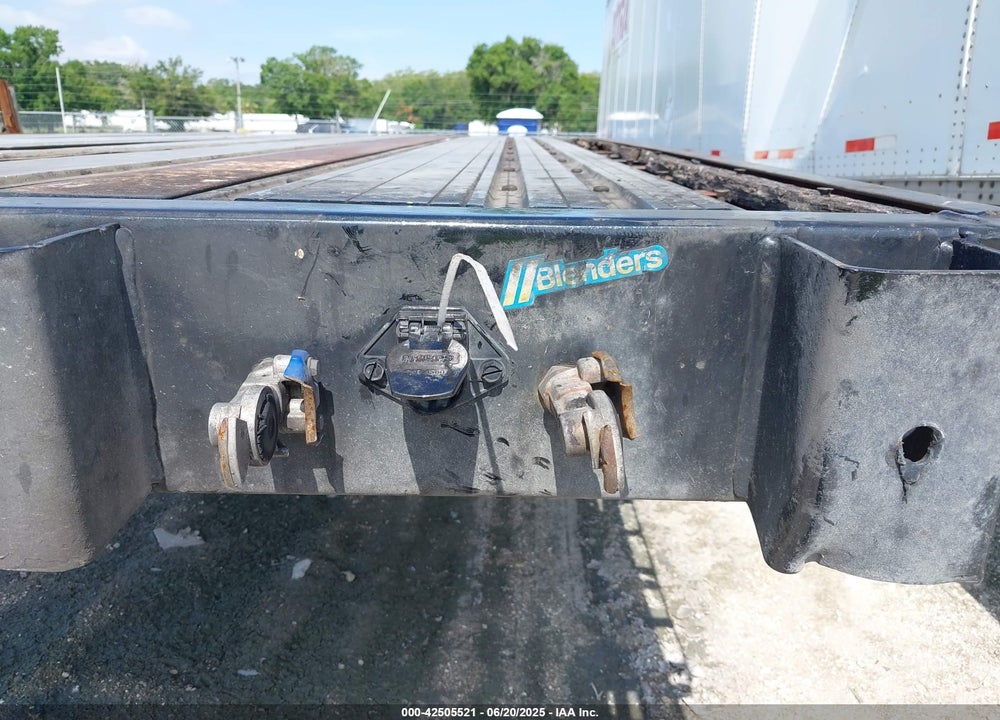 2001 GREAT DANE TRAILERS FLATBED VIN: 1GRDM96261M017503