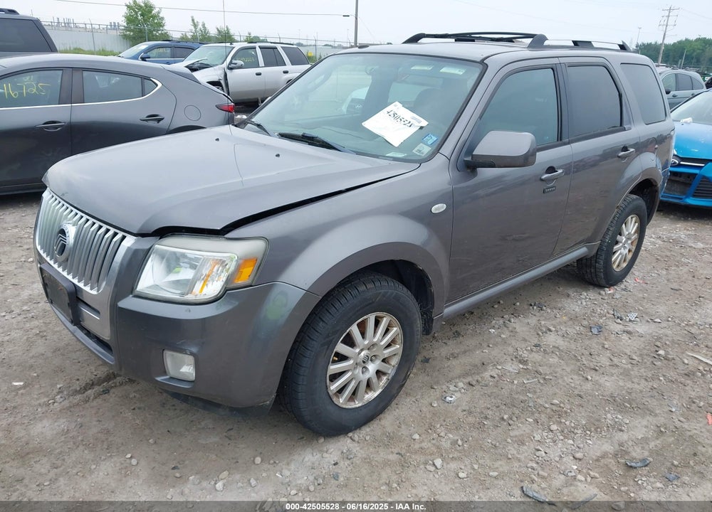 2009 MERCURY MARINER PREMIER V6 VIN: 4M2CU87G39KJ11382