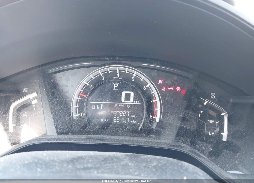 2017 HONDA CR-V LX VIN: 5J6RW5H36HL000834