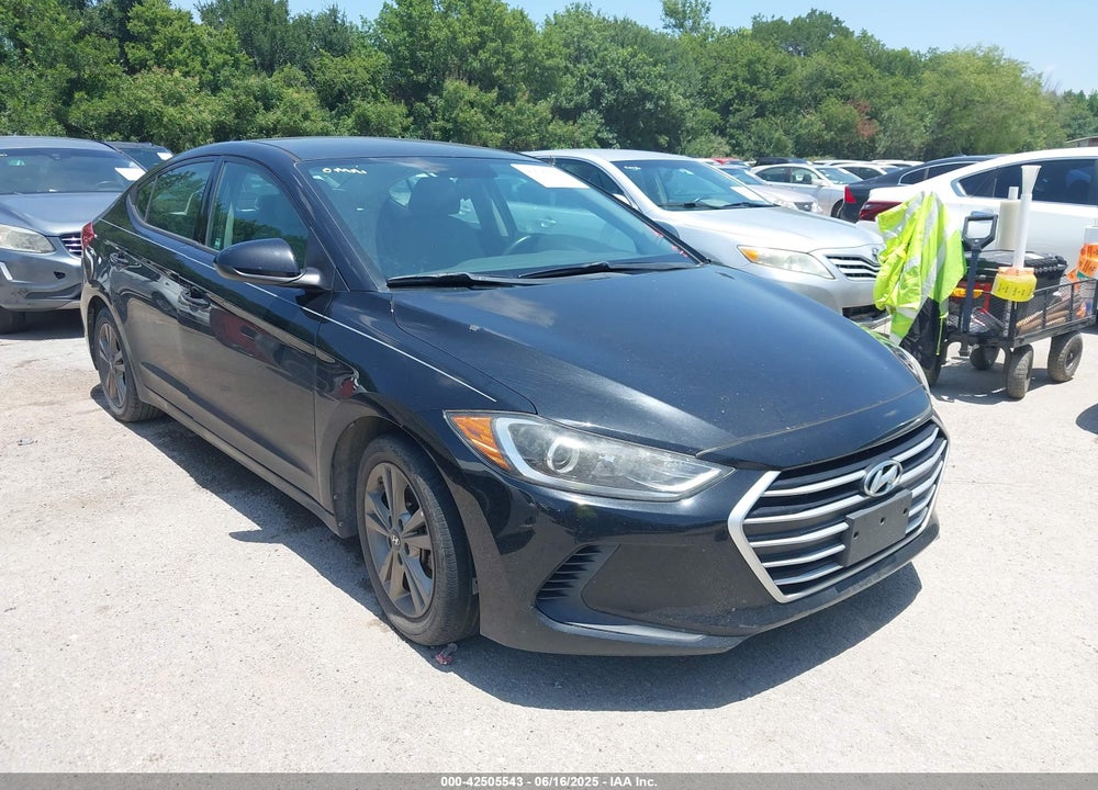 2017 HYUNDAI ELANTRA SE VIN: 5NPD84LF5HH076345