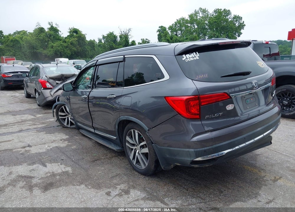 2017 HONDA PILOT ELITE VIN: 5FNYF6H08HB028361