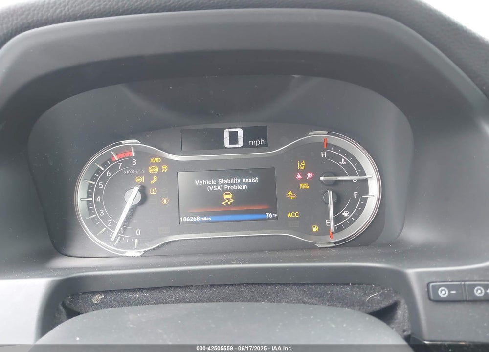 2017 HONDA PILOT ELITE VIN: 5FNYF6H08HB028361